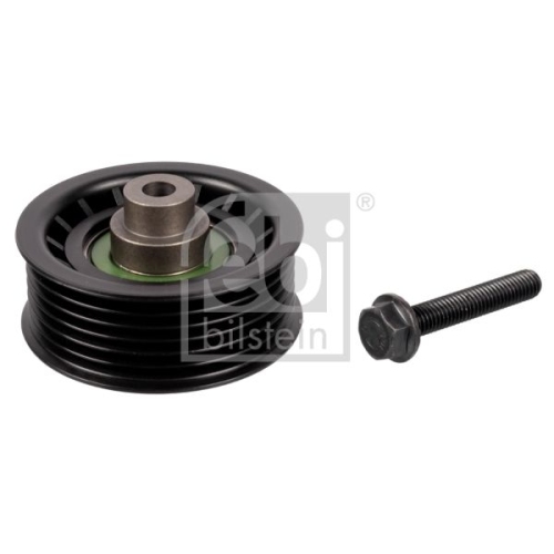 Febi Bilstein 33941 Umlenkrolle f&uuml;r Keilrippenriemen, mit Schraube , 1 St&uuml;ck