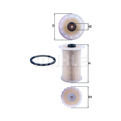 Kraftstofffilter KNECHT KX 229D f&uuml;r FORD