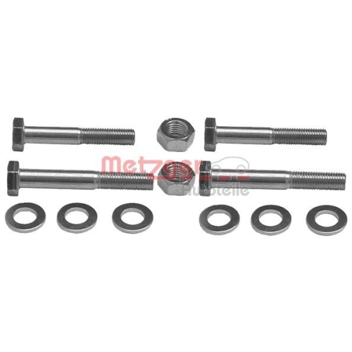 Montagesatz, Lenker METZGER 55000948 f&uuml;r VAG, Vorderachse links