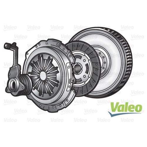 Kupplungssatz VALEO 845153 4 KKIT - UMRUESTSATZ (CSC) f&uuml;r AUDI SEAT SKODA VW