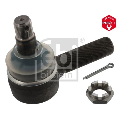 Febi Bilstein 09985 Spur- / Lenkstangenendst&uuml;ck mit Kronenmutter und Splint , 1 St&uuml;ck