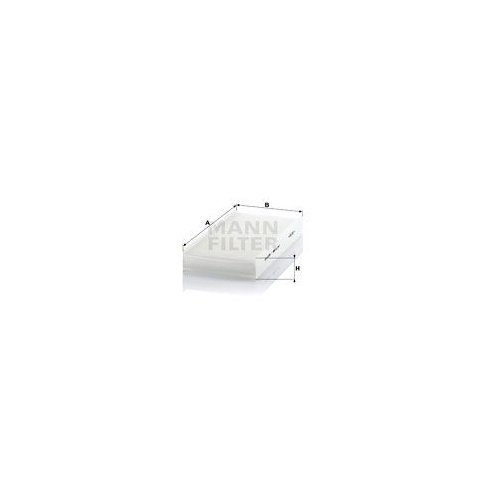 Filter, Innenraumluft MANN-FILTER CU 3847 f&uuml;r CITRO&Euml;N FIAT PEUGEOT TOYOTA