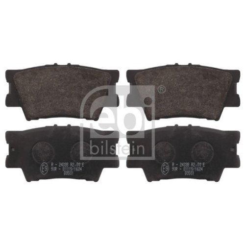 Febi Bilstein 16651 Bremsbelagsatz , 1 St&uuml;ck