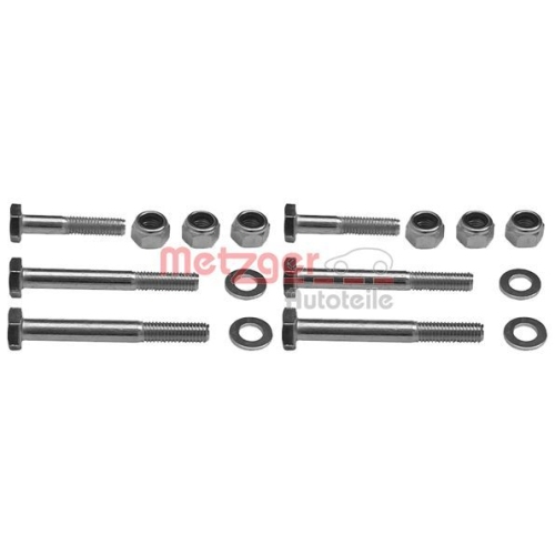 Montagesatz, Lenker METZGER 55002048 f&uuml;r VAG, Vorderachse links