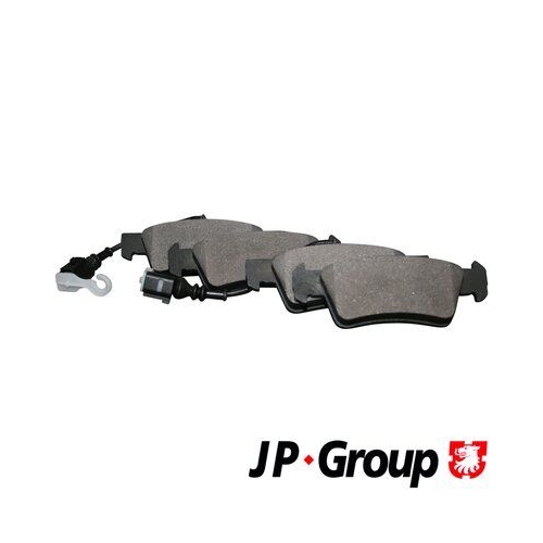 Bremsbelagsatz, Scheibenbremse JP GROUP 1163706710 JP GROUP f&uuml;r VW VAG