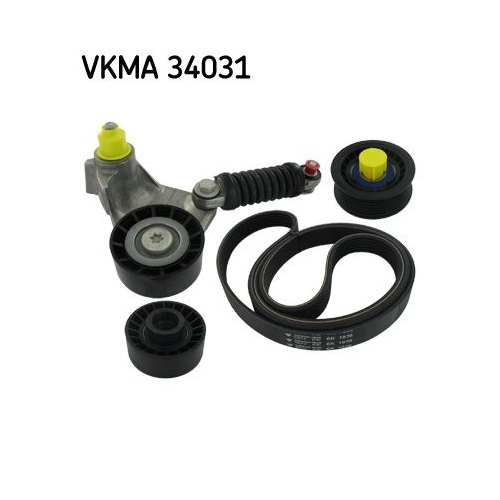 Keilrippenriemensatz SKF VKMA 34031 f&uuml;r CITRO&Euml;N FIAT FORD JAGUAR PEUGEOT