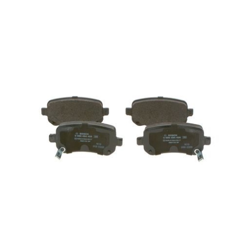 Bremsbelagsatz, Scheibenbremse BOSCH 0 986 494 496 f&uuml;r ALFA ROMEO CHRYSLER DODGE