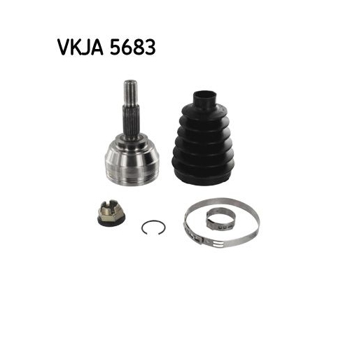 Gelenksatz, Antriebswelle SKF VKJA 5683 f&uuml;r, Vorderachse, radseitig