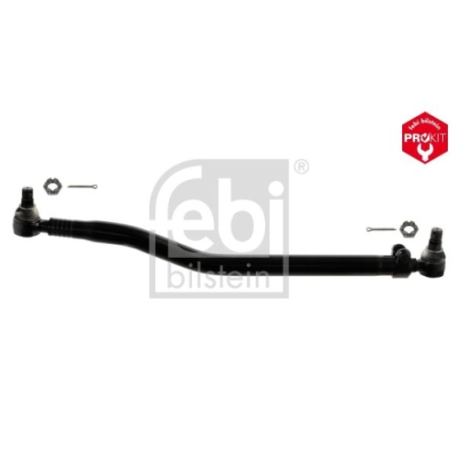 Febi Bilstein 32336 Lenkstange mit Kronenmuttern und Splinten, vom Lenkgetriebe zur 1. Vorderachse , 1 St&uuml;ck