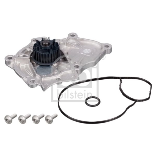 Febi Bilstein 102495 Wasserpumpe mit Dichtungen und Schrauben , 1 St&uuml;ck