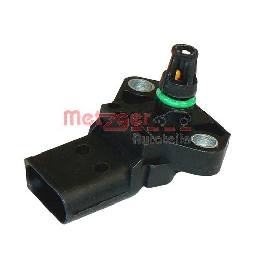 Sensor, Ansauglufttemperatur METZGER 0906061 ORIGINAL ERSATZTEIL f&uuml;r FORD VAG