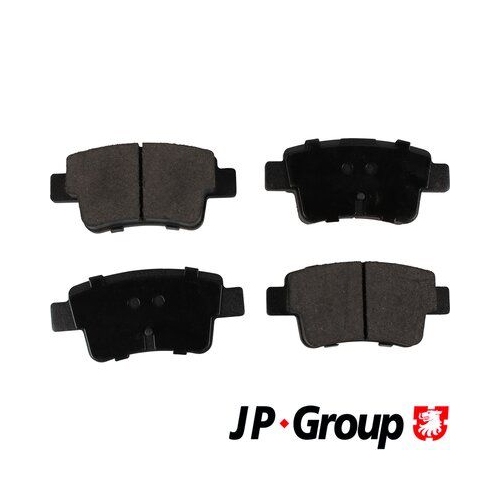 Bremsbelagsatz, Scheibenbremse JP GROUP 1263701010 JP GROUP f&uuml;r FIAT OPEL