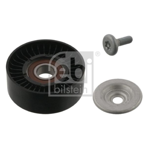 Febi Bilstein 1x 36933 Umlenkrolle f&uuml;r Keilrippenriemen mit Schraube