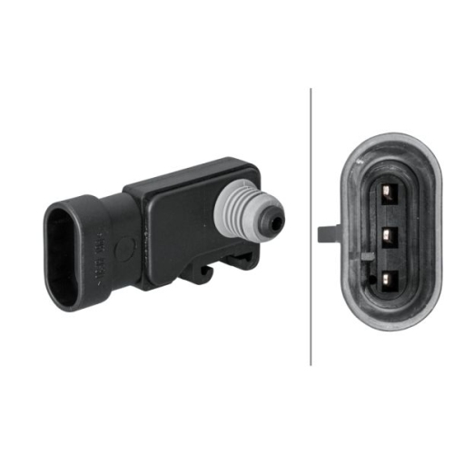 Sensor, Saugrohrdruck HELLA 6PP 009 400-011 f&uuml;r FIAT ISUZU OPEL PEUGEOT RENAULT