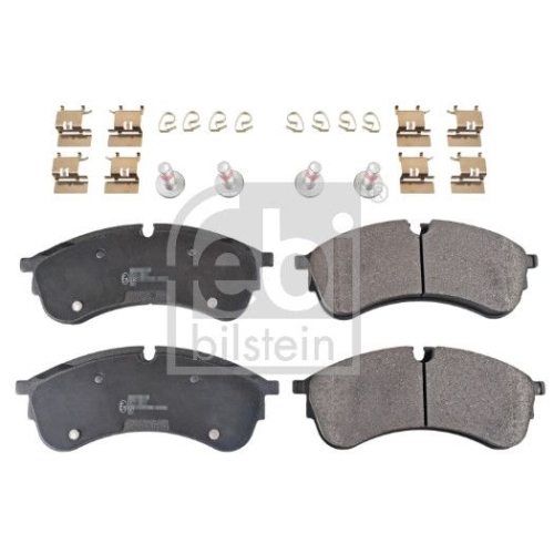 Febi Bilstein 116250 Bremsbelagsatz mit Anbaumaterial, 1 St&uuml;ck