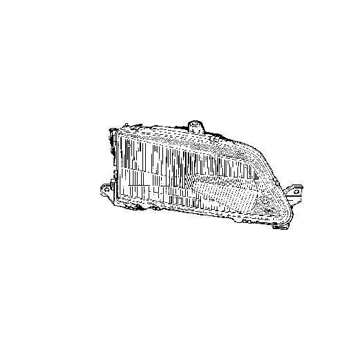 Hauptscheinwerfer VAN WEZEL 4036942 f&uuml;r PEUGEOT CITRO&Euml;N/PEUGEOT, rechts