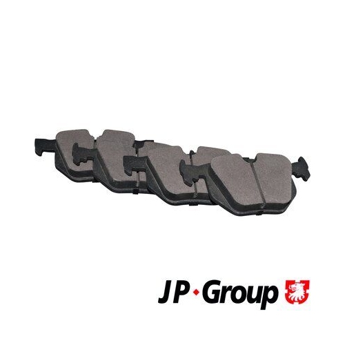 Bremsbelagsatz, Scheibenbremse JP GROUP 1463701010 JP GROUP f&uuml;r BMW, Hinterachse