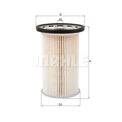 Kraftstofffilter KNECHT KX 342 f&uuml;r VAG