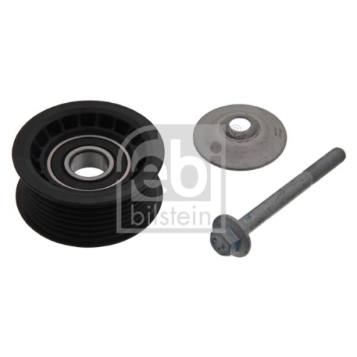 Febi Bilstein 1x 37699 Umlenkrolle f&uuml;r Keilrippenriemen mit Schraube
