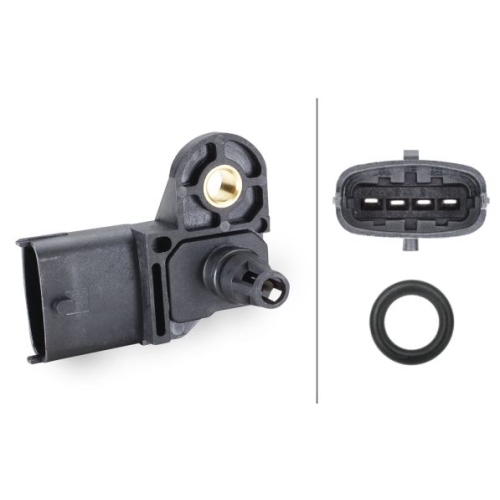 Sensor, Ladedruck HELLA 6PP 009 400-291 f&uuml;r ALFA ROMEO CHRYSLER CITRO&Euml;N FIAT