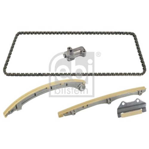 Febi Bilstein 108244 Steuerkettensatz f&uuml;r Nockenwelle, mit Gleitschienen und Kettenspanner, 1 St&uuml;ck