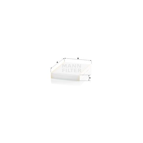 Filter, Innenraumluft MANN-FILTER CU 27 009 f&uuml;r FIAT NISSAN RENAULT