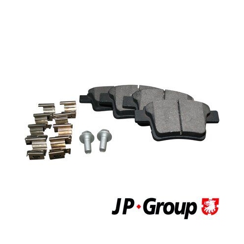 Bremsbelagsatz, Scheibenbremse JP GROUP 1563700510 JP GROUP f&uuml;r FORD JAGUAR