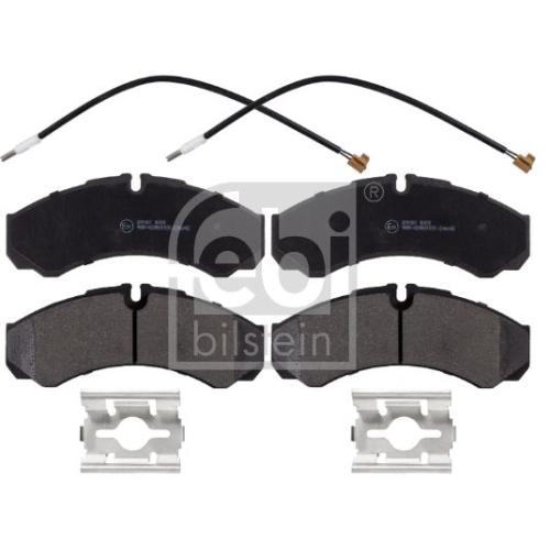 Febi Bilstein 116255 Bremsbelagsatz, 1 St&uuml;ck
