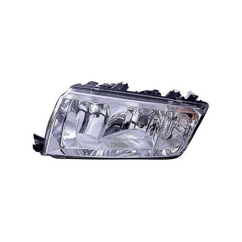 Hauptscheinwerfer VAN WEZEL 7625961 f&uuml;r SKODA, links