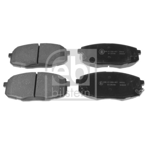 Febi Bilstein 1x 175206 Bremsbelagsatz