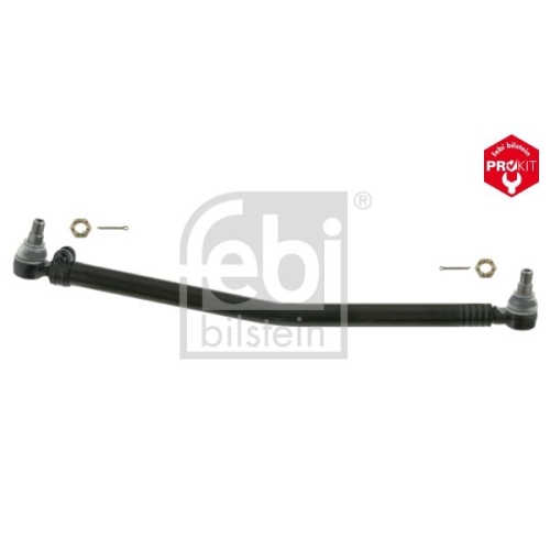 Febi Bilstein 26574 Lenkstange mit Kronenmuttern und Splinten , 1 St&uuml;ck