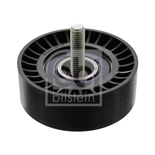 Febi Bilstein 100093 Umlenkrolle f&uuml;r Keilrippenriemen, mit Schraube , 1 St&uuml;ck