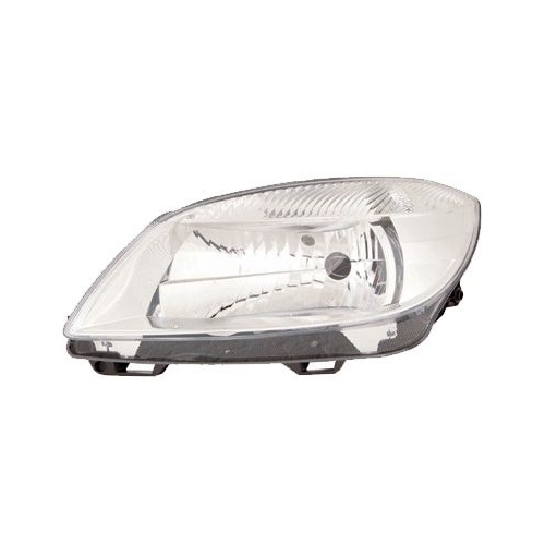 Hauptscheinwerfer VAN WEZEL 7628961 f&uuml;r SKODA, links