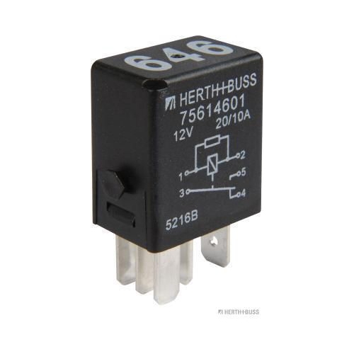 Multifunktionsrelais HERTH+BUSS ELPARTS 75614601 f&uuml;r AUDI PORSCHE SEAT SKODA VW