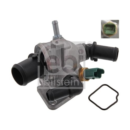 Febi Bilstein 36284 Thermostatgeh&auml;use mit Temperaturschalter und Dichtung , 1 St&uuml;ck