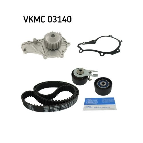 Wasserpumpe + Zahnriemensatz SKF VKMC 03140 f&uuml;r CITRO&Euml;N FIAT FORD MAZDA PEUGEOT