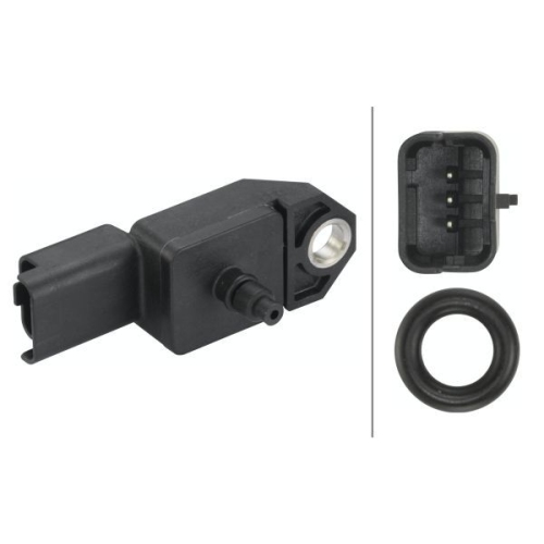 Sensor, Ladedruck HELLA 6PP 009 400-721 f&uuml;r CITRO&Euml;N FIAT FORD JAGUAR LANCIA