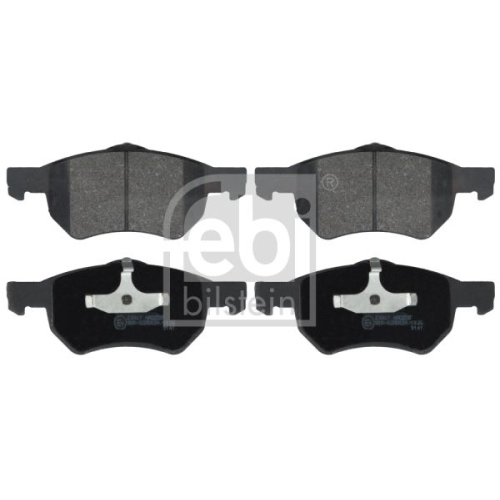 Febi Bilstein 116262 Bremsbelagsatz, 1 St&uuml;ck