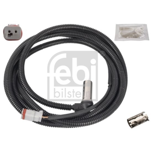 Febi Bilstein 171175 ABS-Sensor mit H&uuml;lse und Fett, 1 St&uuml;ck