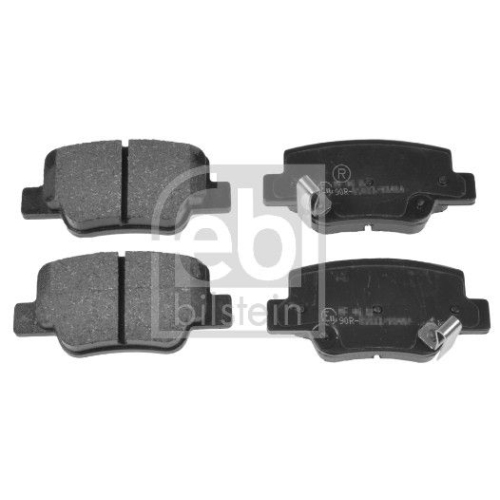 Febi Bilstein 1x 175211 Bremsbelagsatz