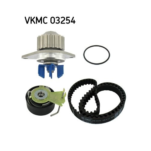 Wasserpumpe + Zahnriemensatz SKF VKMC 03254 f&uuml;r CITRO&Euml;N FIAT PEUGEOT