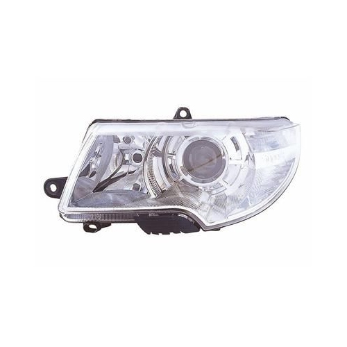 Hauptscheinwerfer VAN WEZEL 7636961 f&uuml;r SKODA, links