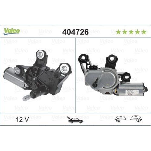 Wischermotor VALEO 404726 ORIGINAL TEIL f&uuml;r VW, hinten