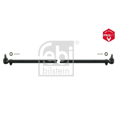 Febi Bilstein 28409 Spurstange mit Kronenmuttern und Splinten , 1 St&uuml;ck