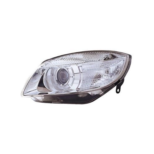 Hauptscheinwerfer VAN WEZEL 7641963 f&uuml;r SKODA, links