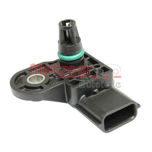 Sensor, Ladedruck METZGER 0906192 ORIGINAL ERSATZTEIL f&uuml;r RENAULT DACIA