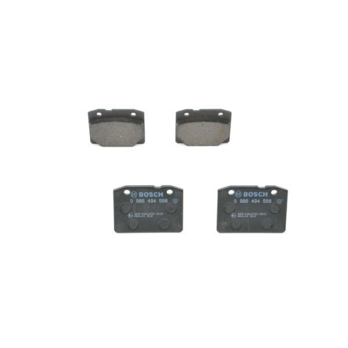 Bremsbelagsatz, Scheibenbremse BOSCH 0 986 494 568 f&uuml;r FIAT LADA, Vorderachse