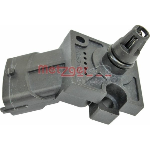Sensor, Ladedruck METZGER 0906205 f&uuml;r FORD VOLVO, unten