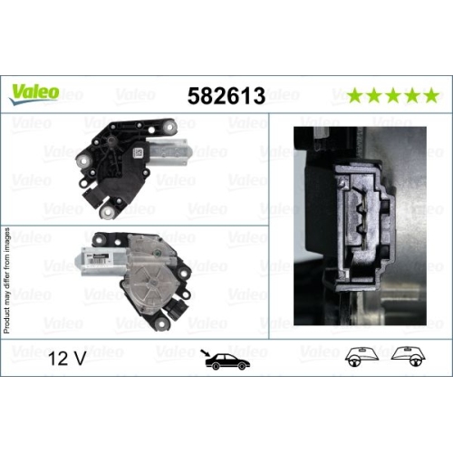Wischermotor VALEO 582613 ORIGINAL TEIL f&uuml;r MERCEDES-BENZ, hinten
