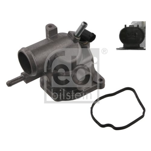 Febi Bilstein 38288 Thermostat mit Geh&auml;use, Dichtung und Temperaturschalter , 1 St&uuml;ck